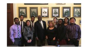 Interns met with Rep. Clyburn