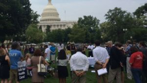 Vigil on U.S. Capitol Lawn for Health Care
