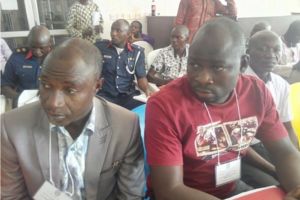 Attendees at a peacebuilding training in Nigeria. 