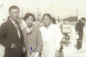 Very old photo of Aimee's grandparents