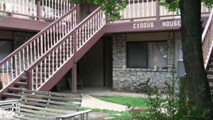 Exterior of the Exodus House.