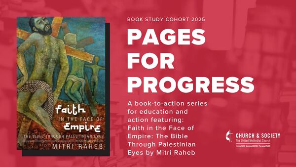 Pages for Progress Cohort 2025

A book-to-action series for education and action featuring: 
Faith in the Face of Empire: The Bible Through Palestinian Eyes by Mitri Raheb
