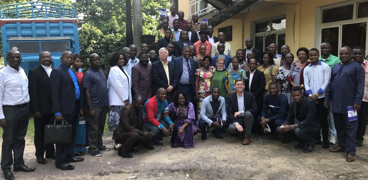 Church and Society delegation with DRC UMs