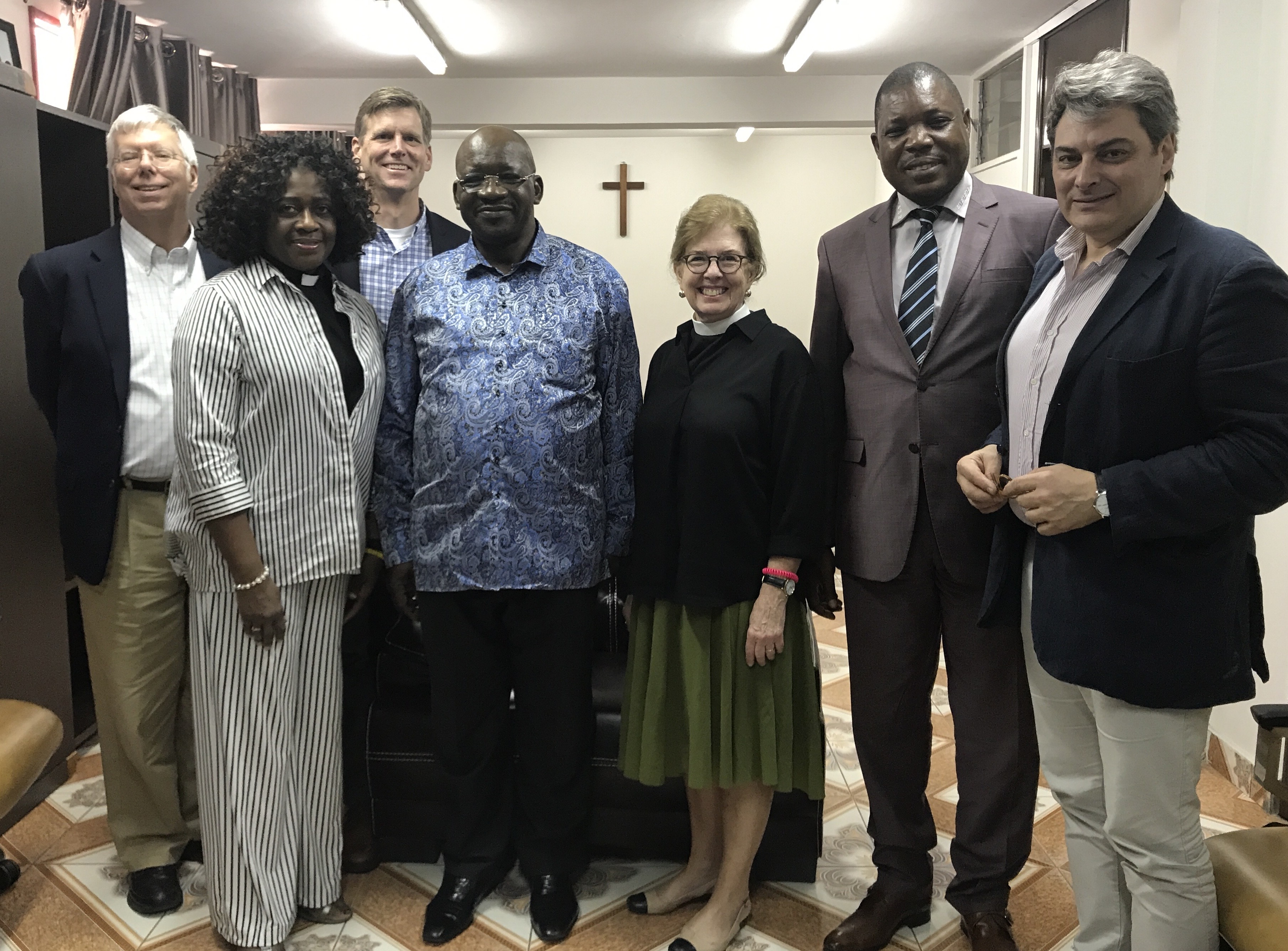 DRC Church and Society delegation