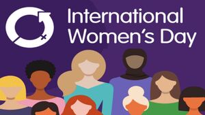 International women's day 2025 graphic