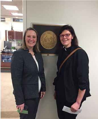 Rev. Jenna Moon and Rev. Sarah E. Allen