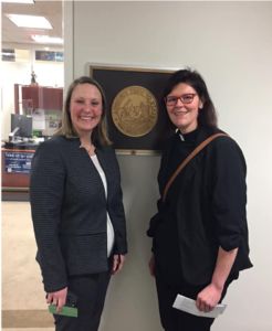 Rev. Jenna Moon and Rev. Sarah E. Allen