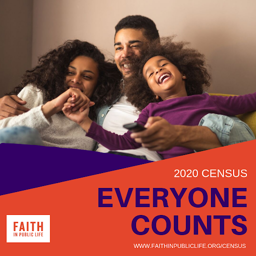 Census family image 2020 everyone counts