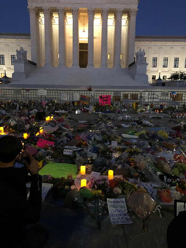 RBG Supreme Court tribute