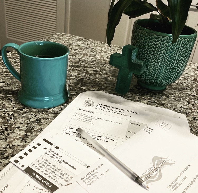 Absentee ballot