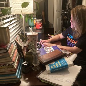 Emily Newman theology intern studying