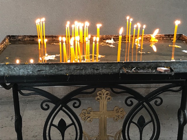 armenia church candles