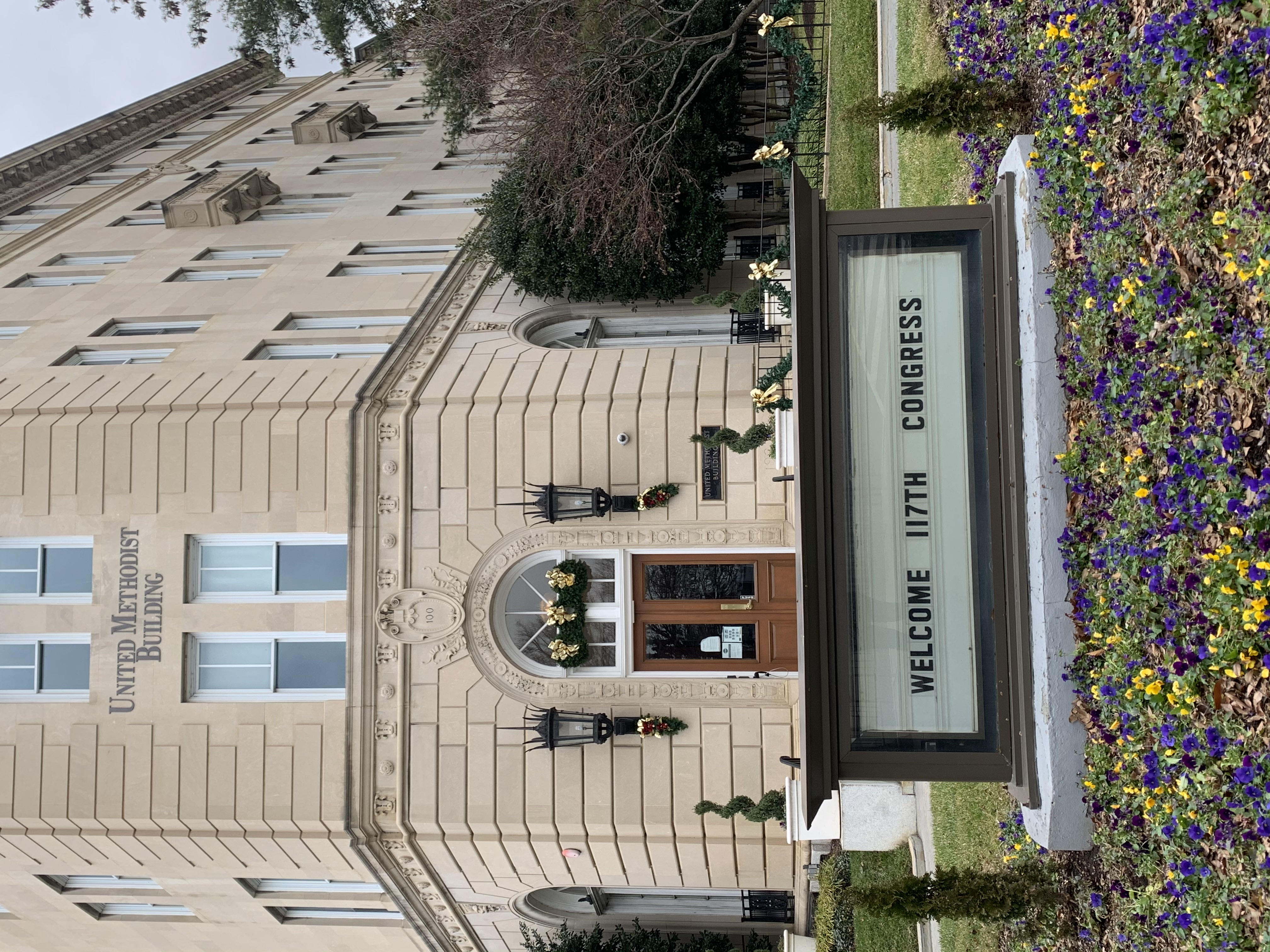 welcome 117th congress sign