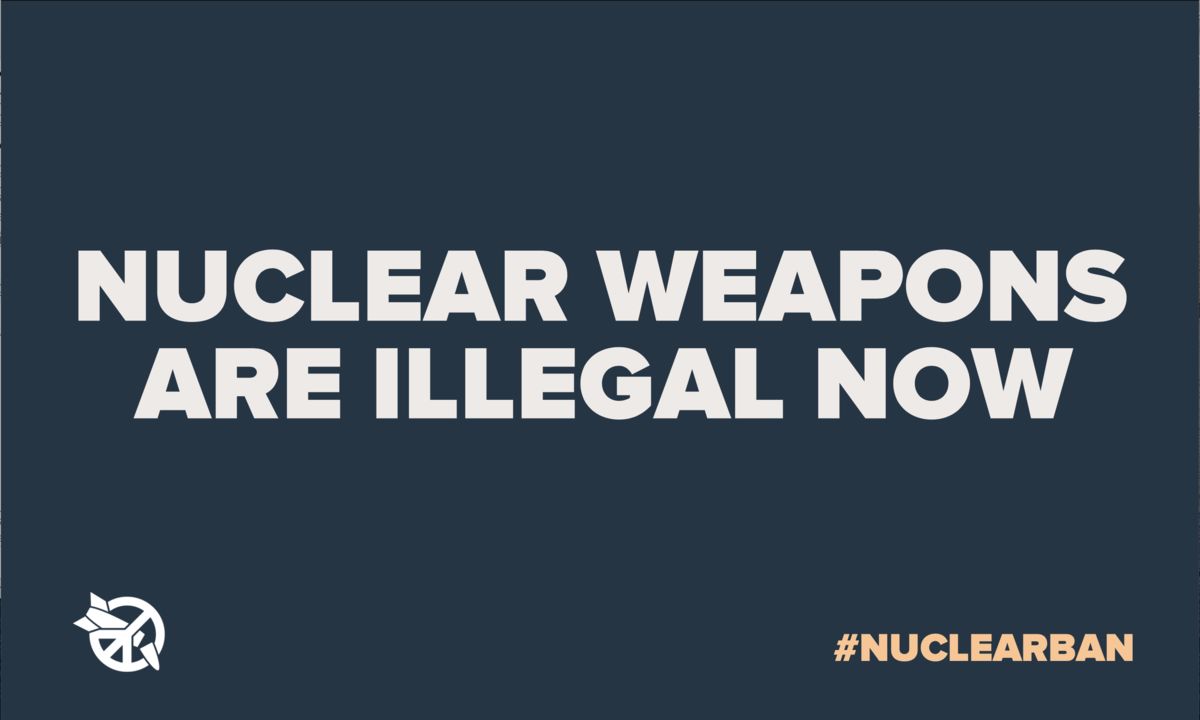 Nuclear weapons ban 2021