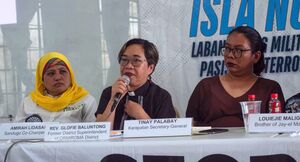 Rev. Balongong press conf